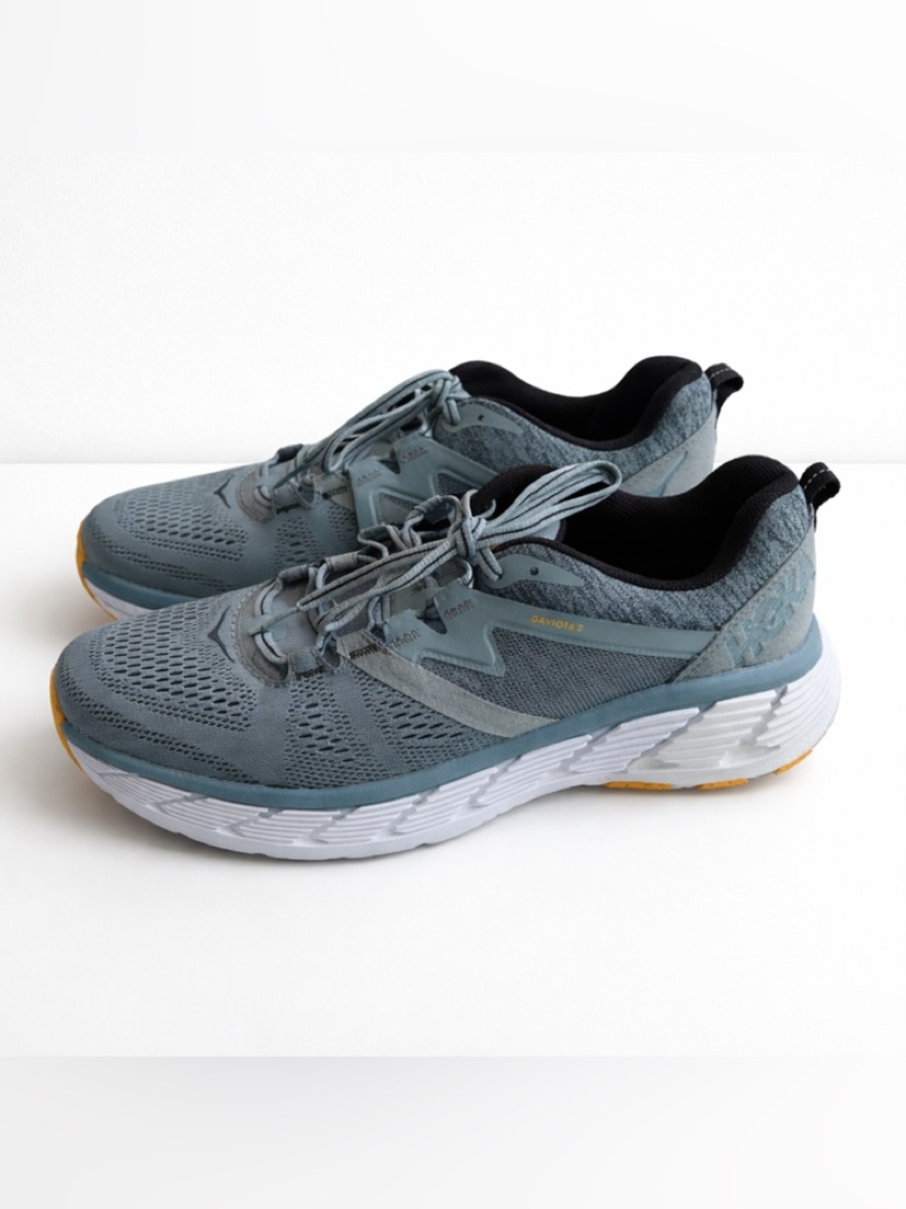 HOKA ONE ONE Gaviota 2 Running Shoes Mens 10.5 Gray Stability Sneakers